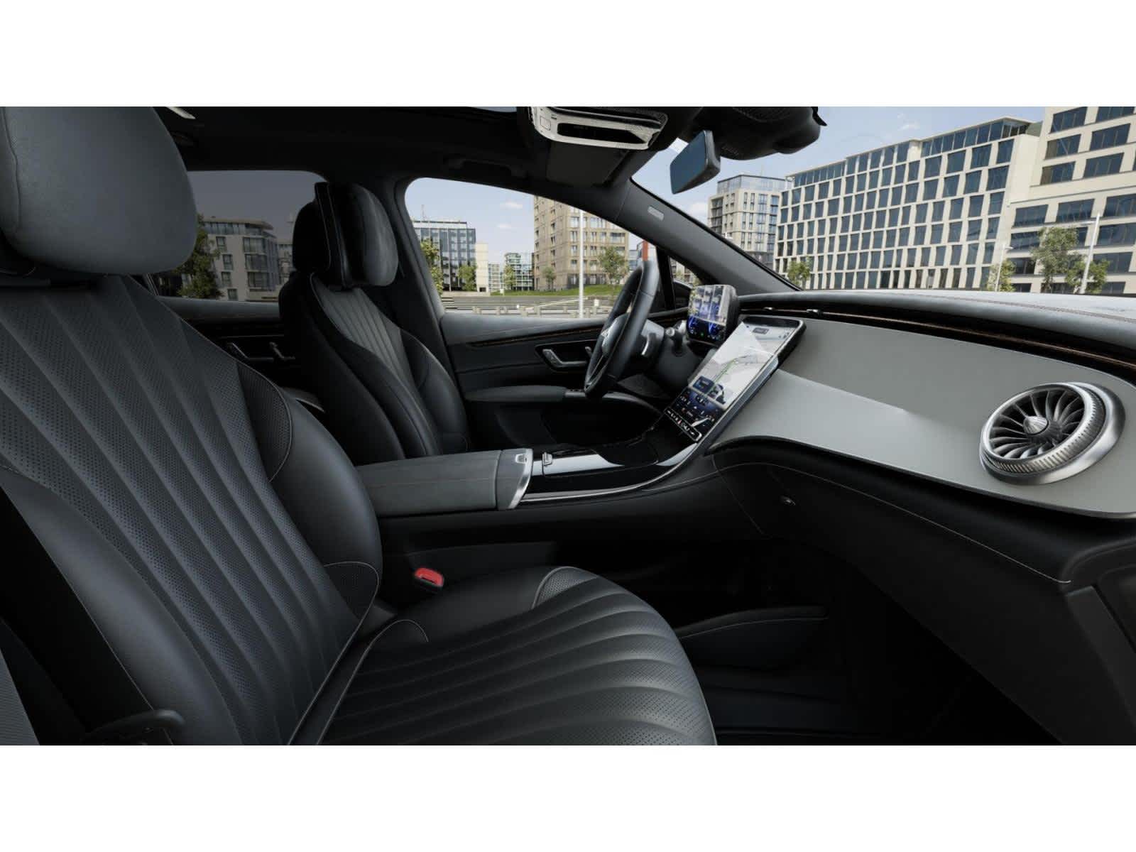 New 2023 Obsidian Black Metallic Mercedes-Benz EQS 450+ image 4