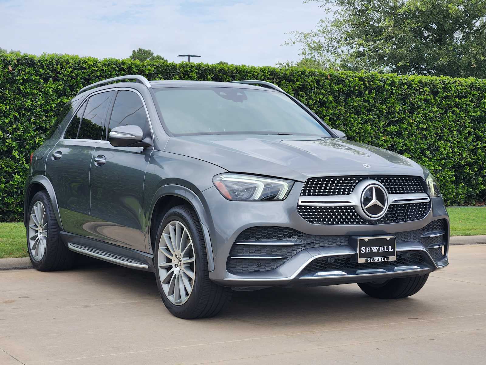 Certified Used 2022 Selenite Grey Metallic Mercedes-Benz GLE 350 image 3