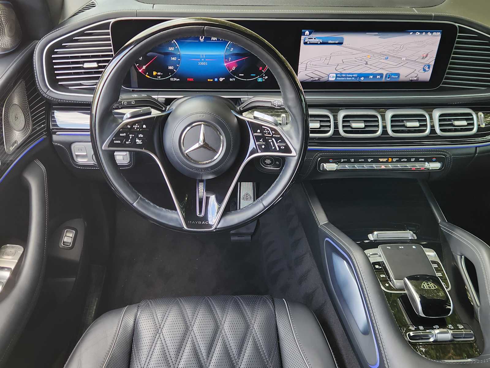 Certified Used 2024 Obsidian Black Metallic Mercedes-Benz Maybach GLS 600 image 25