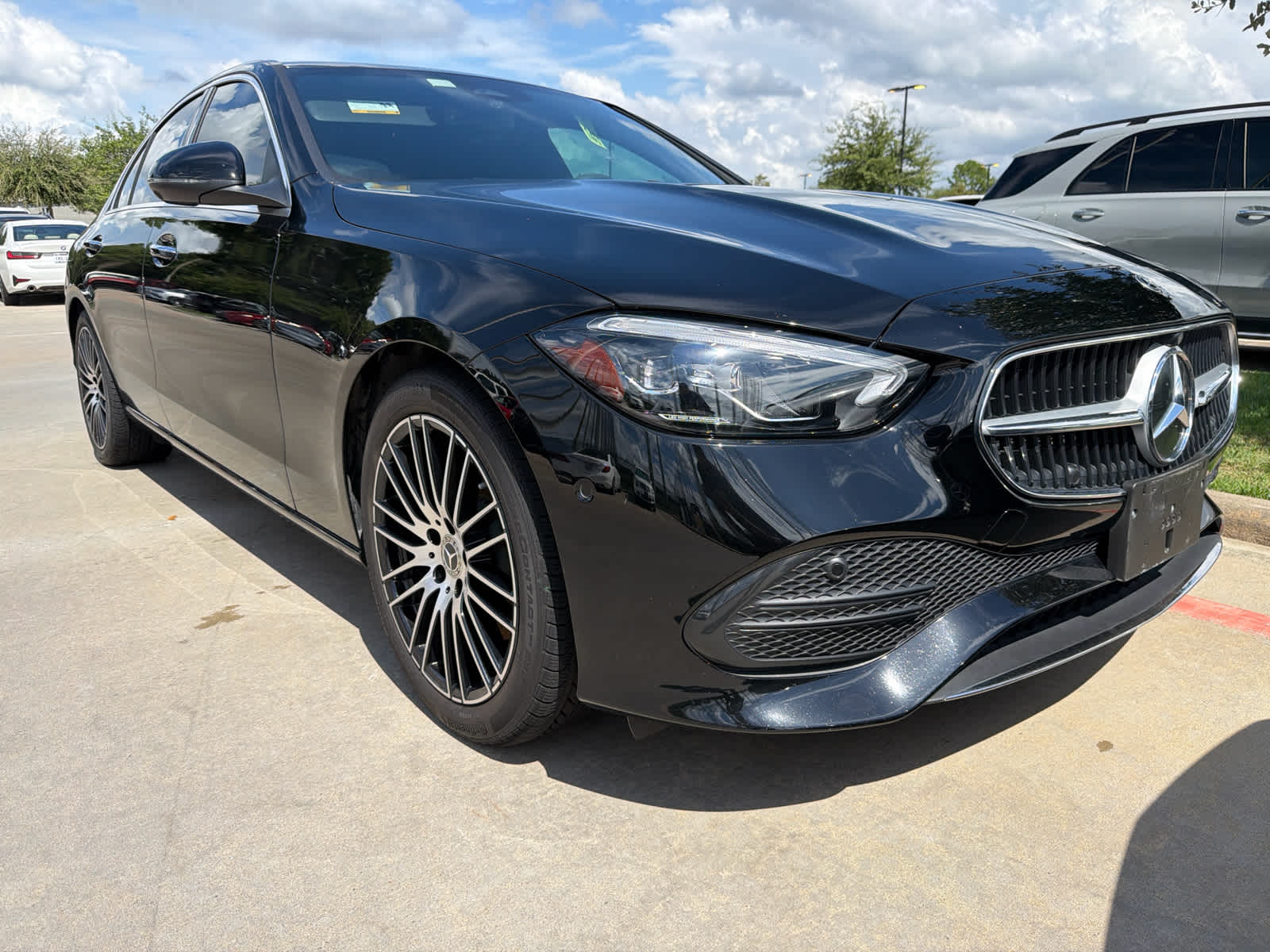 Certified Used 2024 Black Mercedes-Benz C 300 image 2