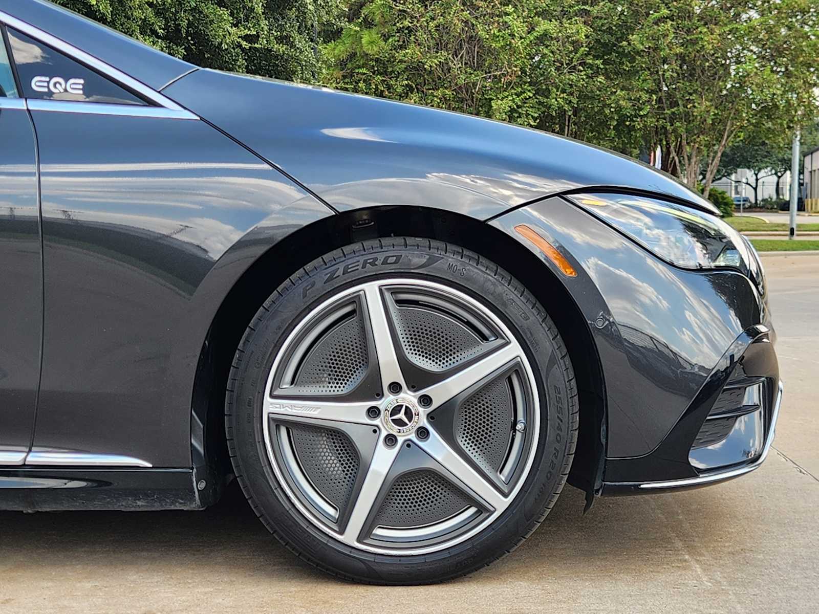 Certified Used 2024 Graphite Grey Metallic Mercedes-Benz EQE 350+ image 7