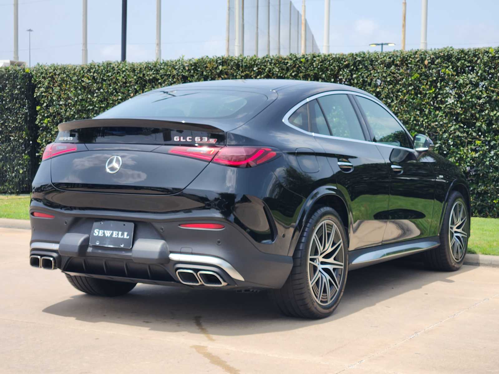 Certified Used 2025 Black Mercedes-Benz AMG® GLC 63 S E Performance image 6