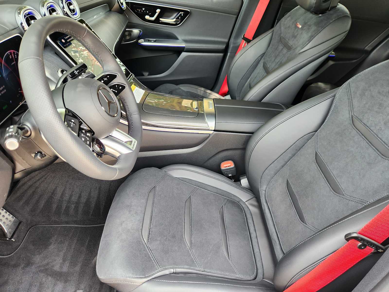 Certified Used 2025 Black Mercedes-Benz AMG® GLC 63 S E Performance image 11