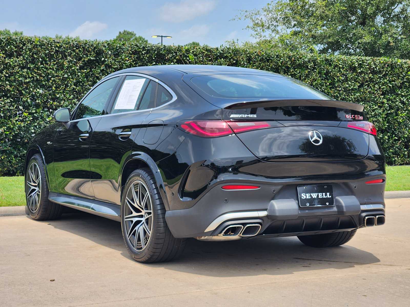 Certified Used 2025 Black Mercedes-Benz AMG® GLC 63 S E Performance image 4