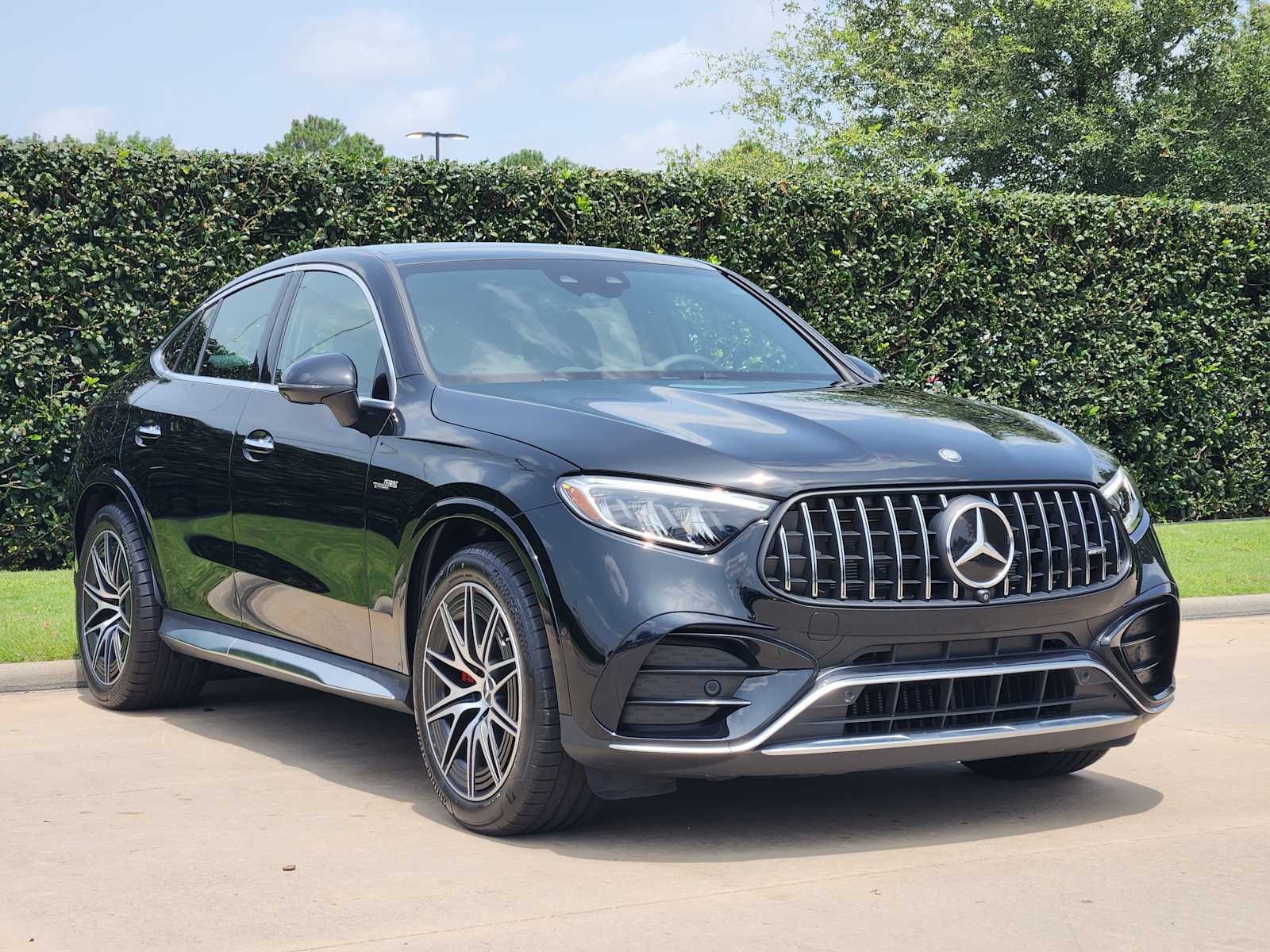 Certified Used 2025 Black Mercedes-Benz AMG® GLC 63 S E Performance image 3