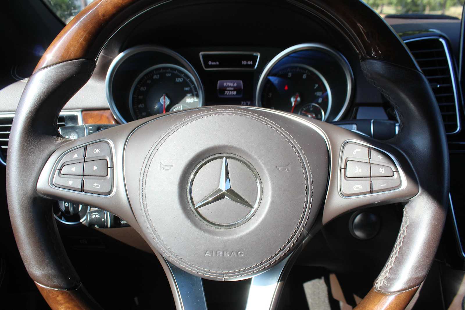 Used 2017 designo Cardinal Red Metallic Mercedes-Benz GLS 450 image 14