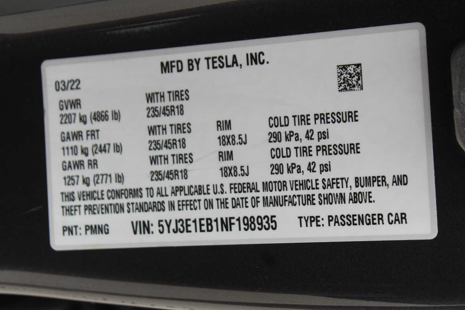 Used 2022  Tesla Long Range image 31