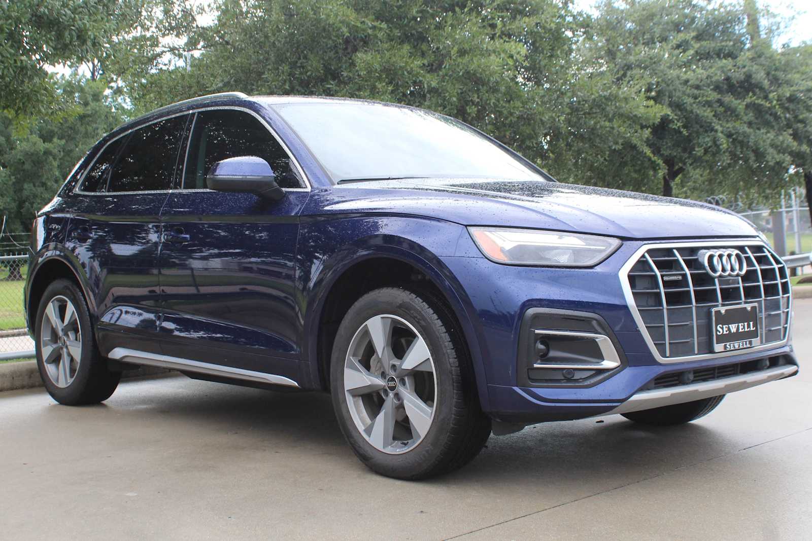 Certified Used 2023 Navarra Blue Metallic Audi Premium Plus image 4