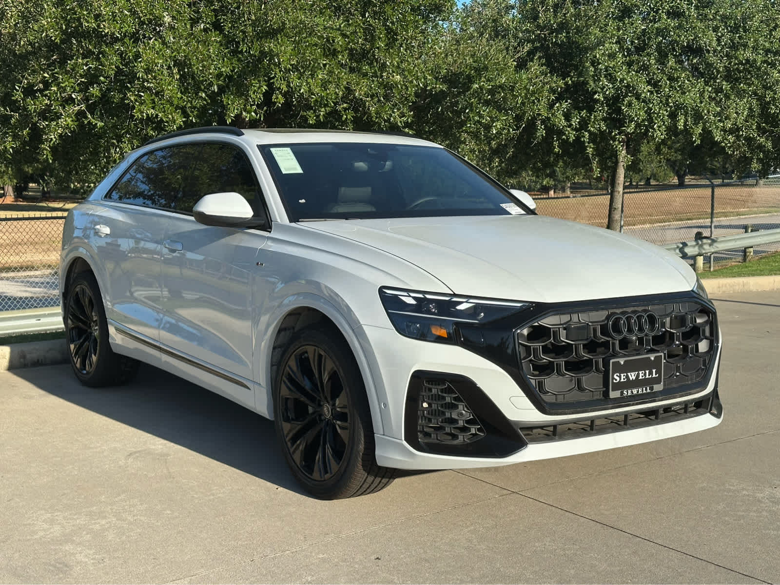 New 2026 WHITE Audi Premium Plus image 2