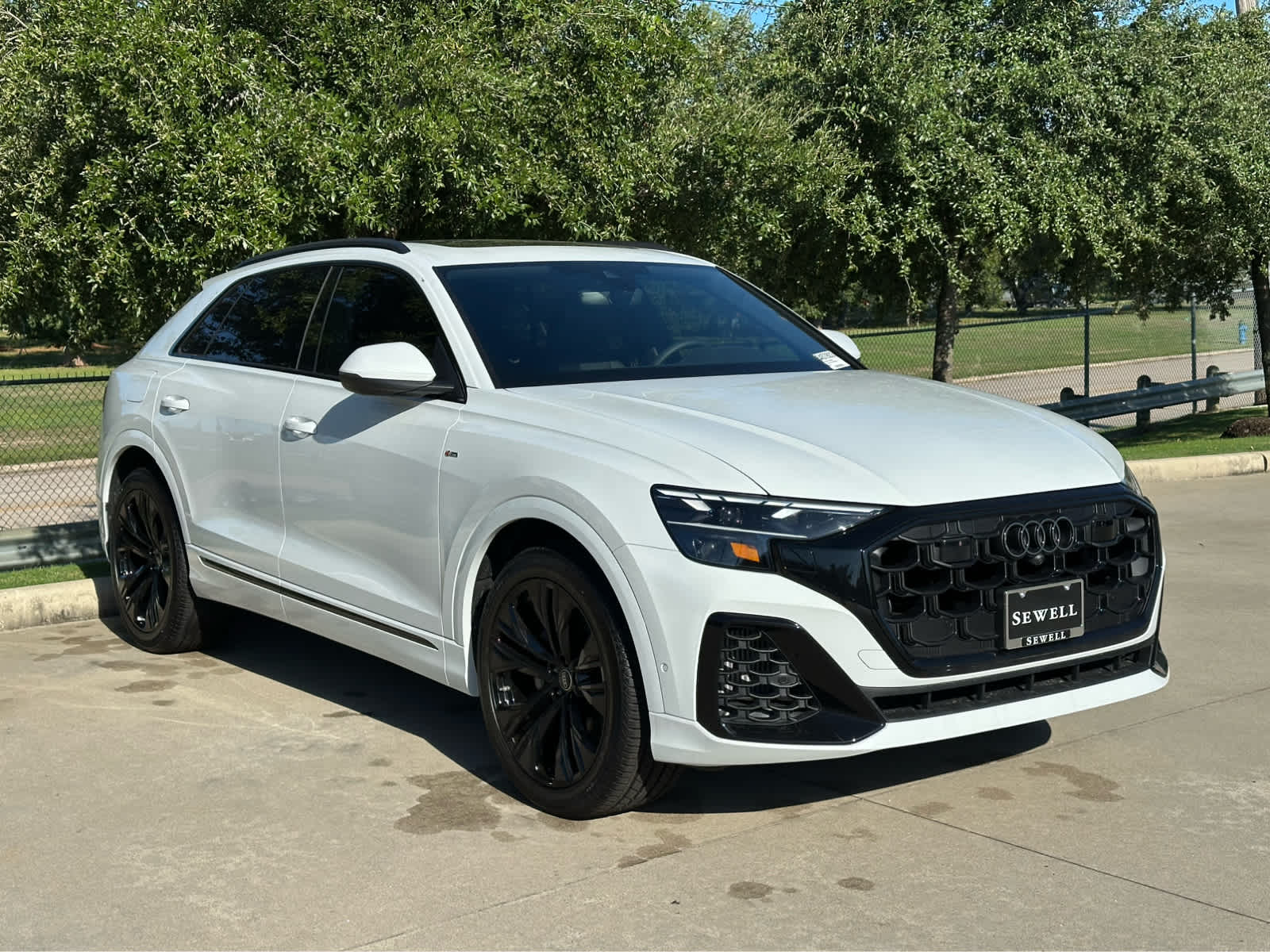 New 2026 Glacier White Metallic Audi Premium Plus image 2