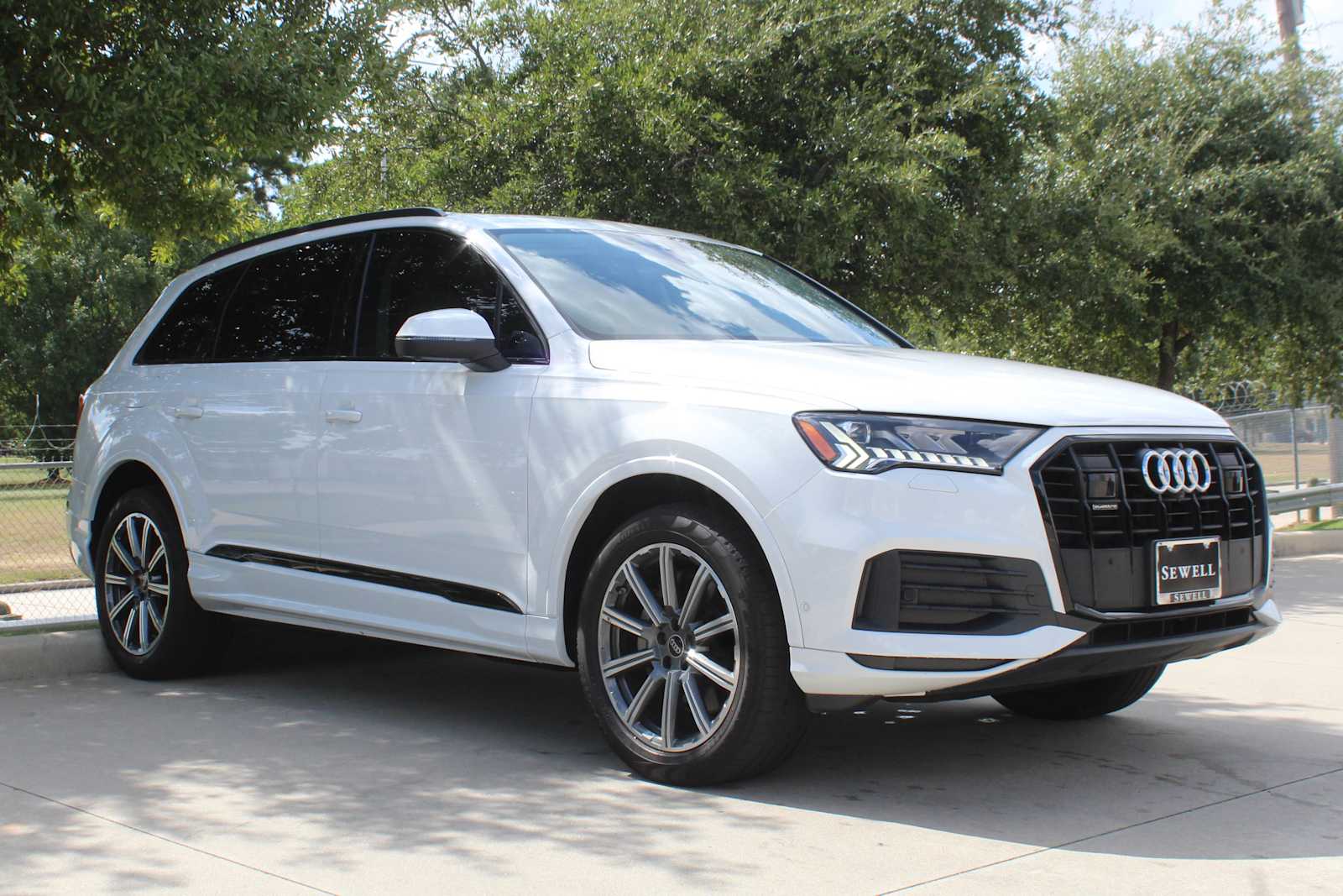 Certified Used 2023 Glacier White Metallic Audi Premium Plus image 4