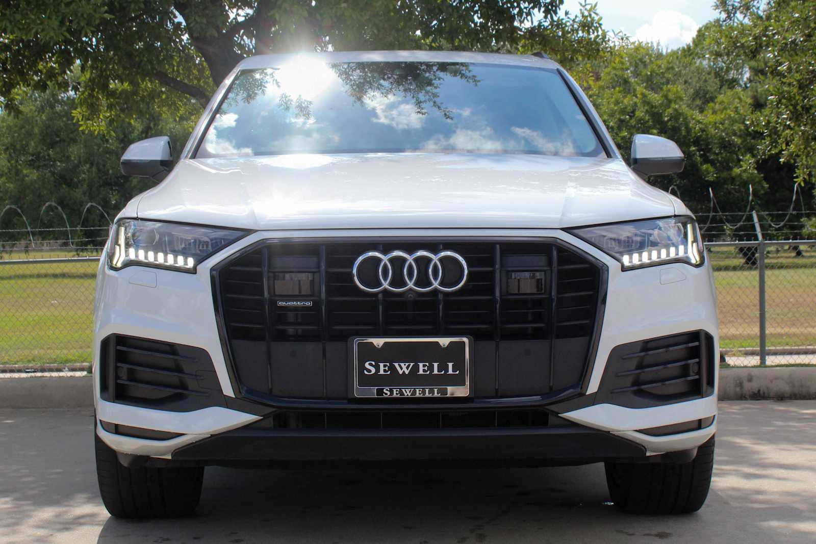 Certified Used 2023 Glacier White Metallic Audi Premium Plus image 2