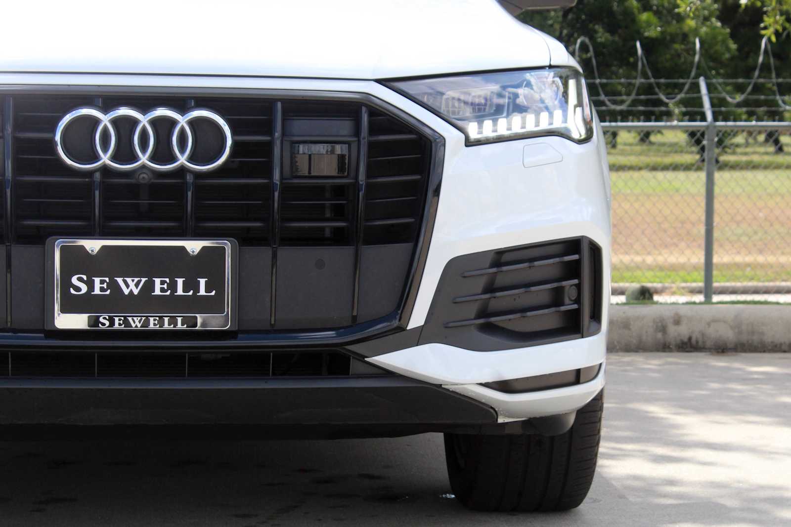 Certified Used 2023 Glacier White Metallic Audi Premium Plus image 9
