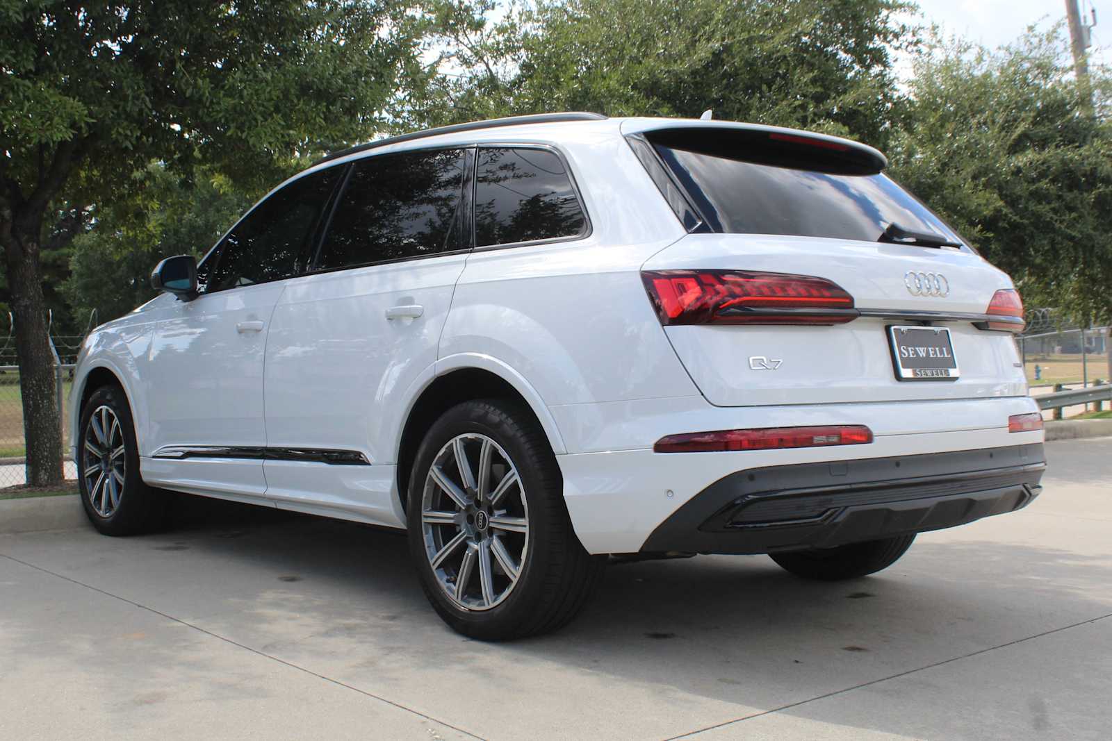Certified Used 2023 Glacier White Metallic Audi Premium Plus image 8