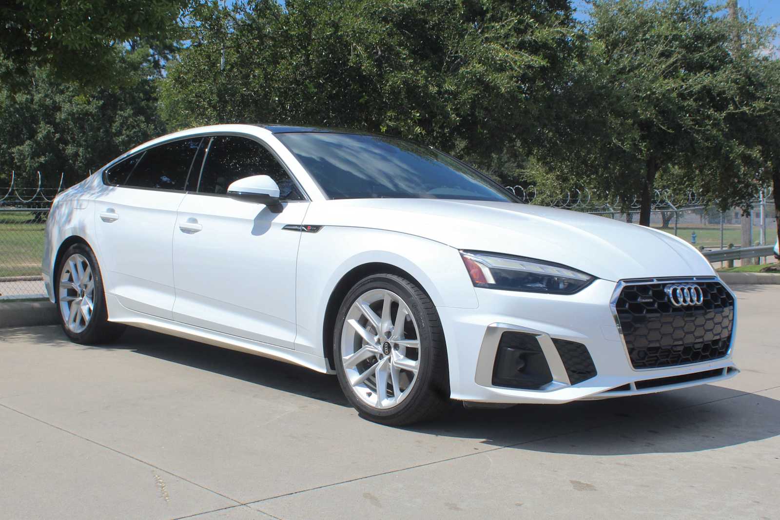 Certified Used 2024 Arkona White Audi S line Premium image 3