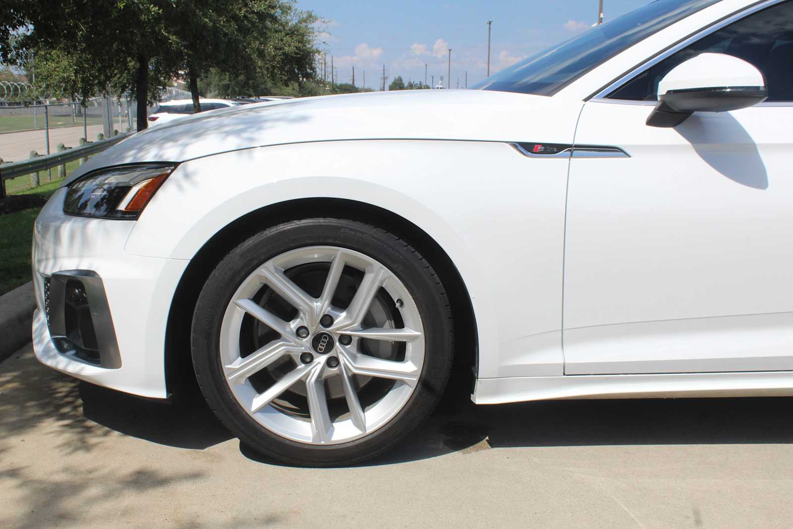 Certified Used 2024 Arkona White Audi S line Premium image 8
