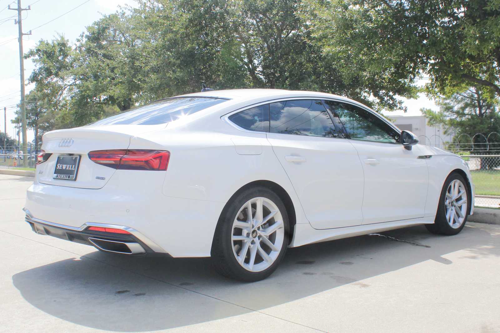 Certified Used 2024 Arkona White Audi S line Premium image 4