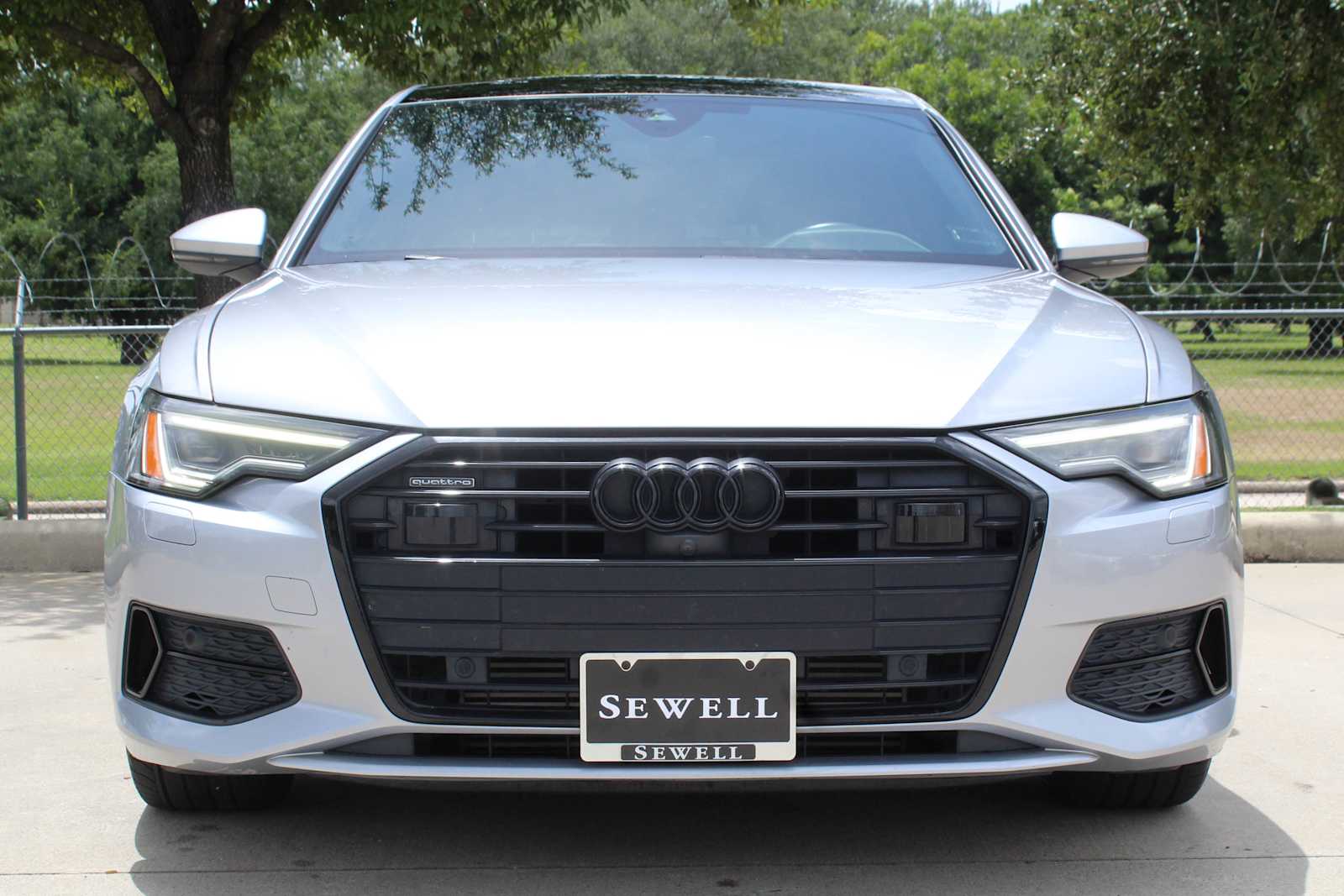 Certified Used 2023 Florett Silver Metallic Audi Premium Plus image 2