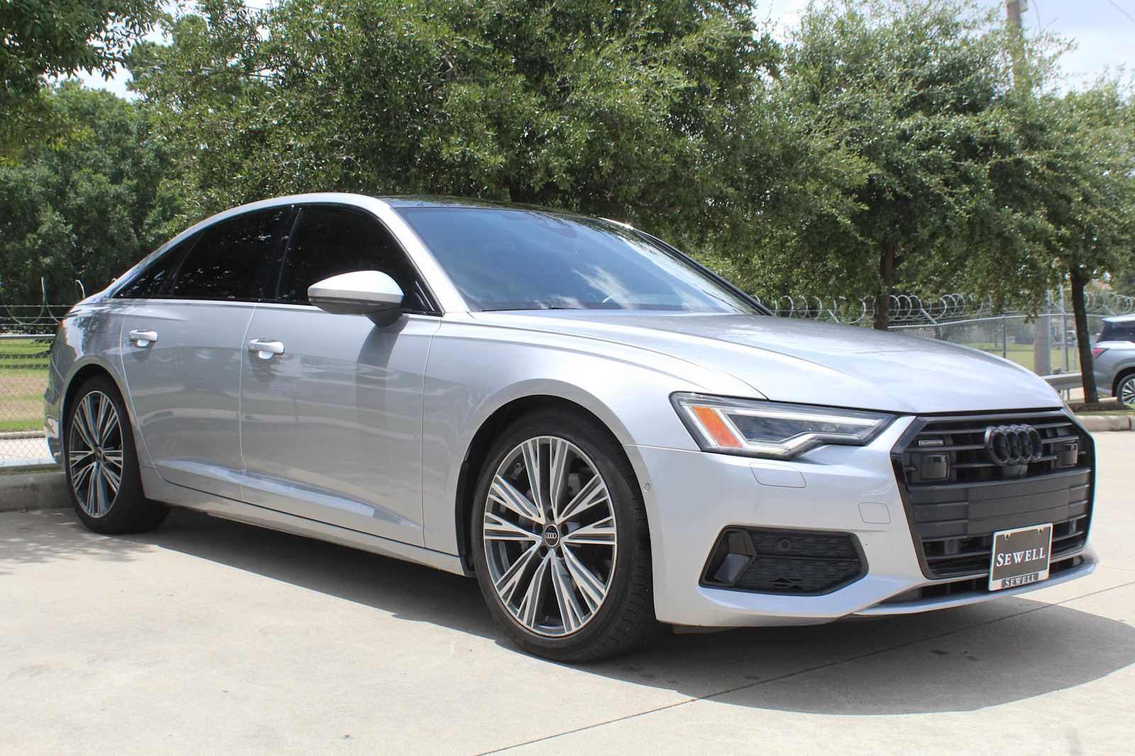 Certified Used 2023 Florett Silver Metallic Audi Premium Plus image 4