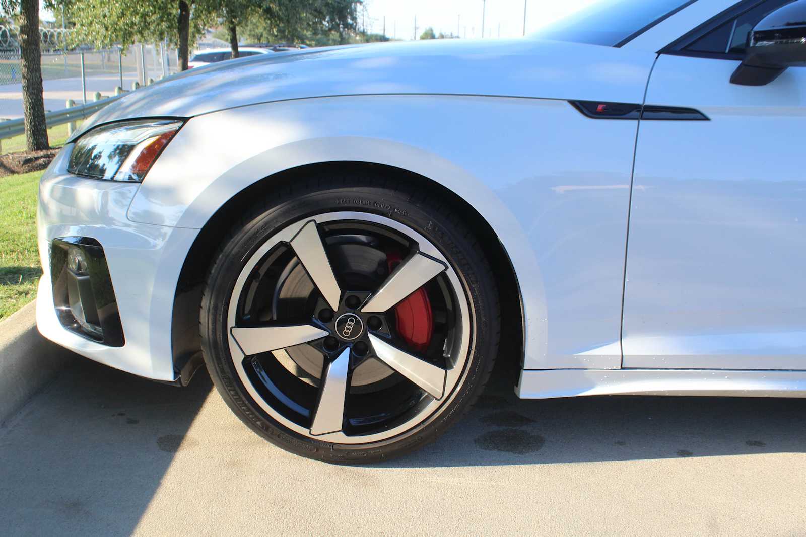 Certified Used 2023 Glacier White Metallic Audi S line Premium Plus image 8
