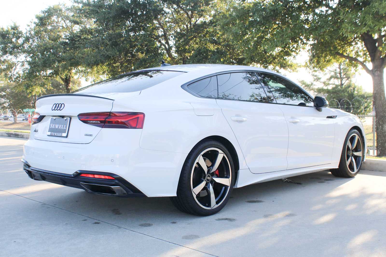 Certified Used 2023 Glacier White Metallic Audi S line Premium Plus image 4