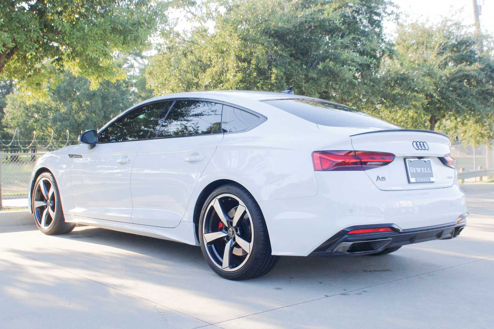 Certified Used 2023 Glacier White Metallic Audi S line Premium Plus image 6