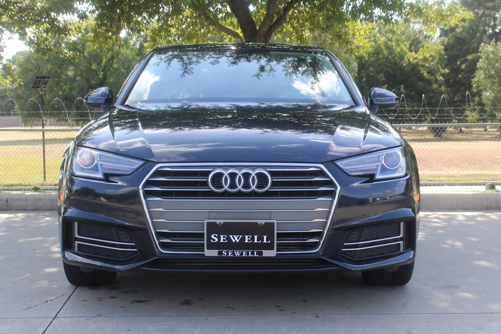 Used 2018 Moonlight Blue Metallic Audi Premium image 2