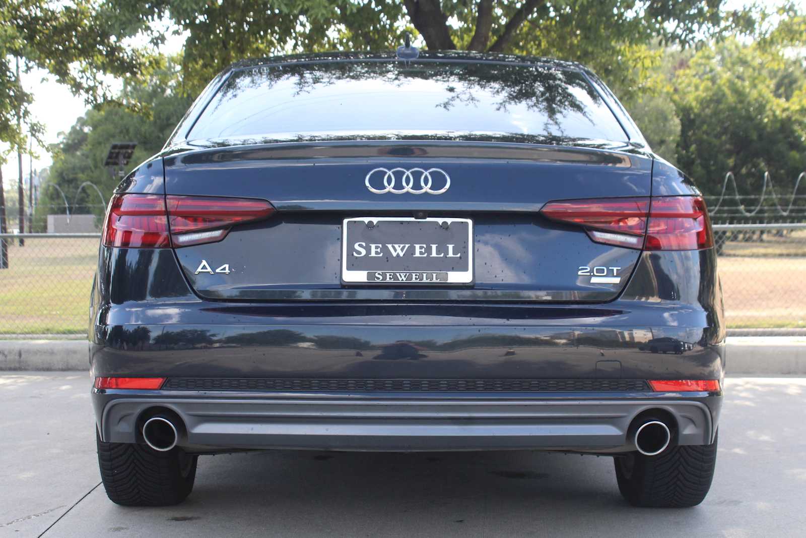 Used 2018 Moonlight Blue Metallic Audi Premium image 7