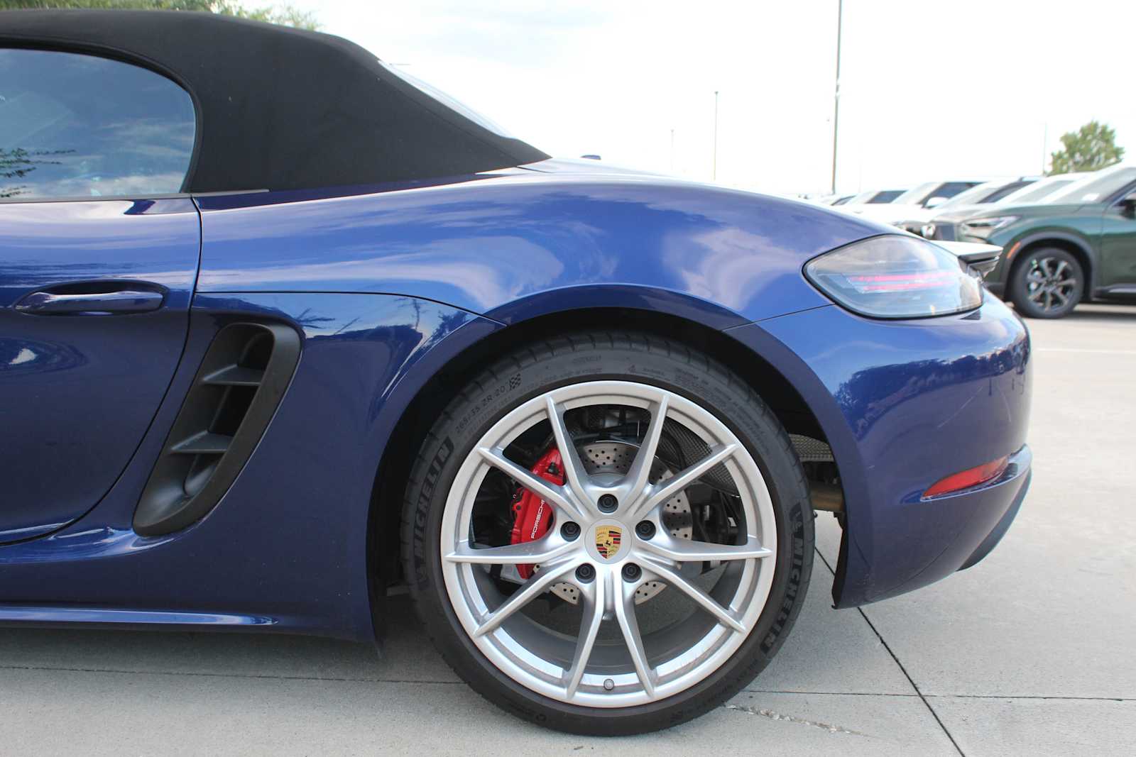 Used 2025 Gentian Blue Metallic Porsche S image 12