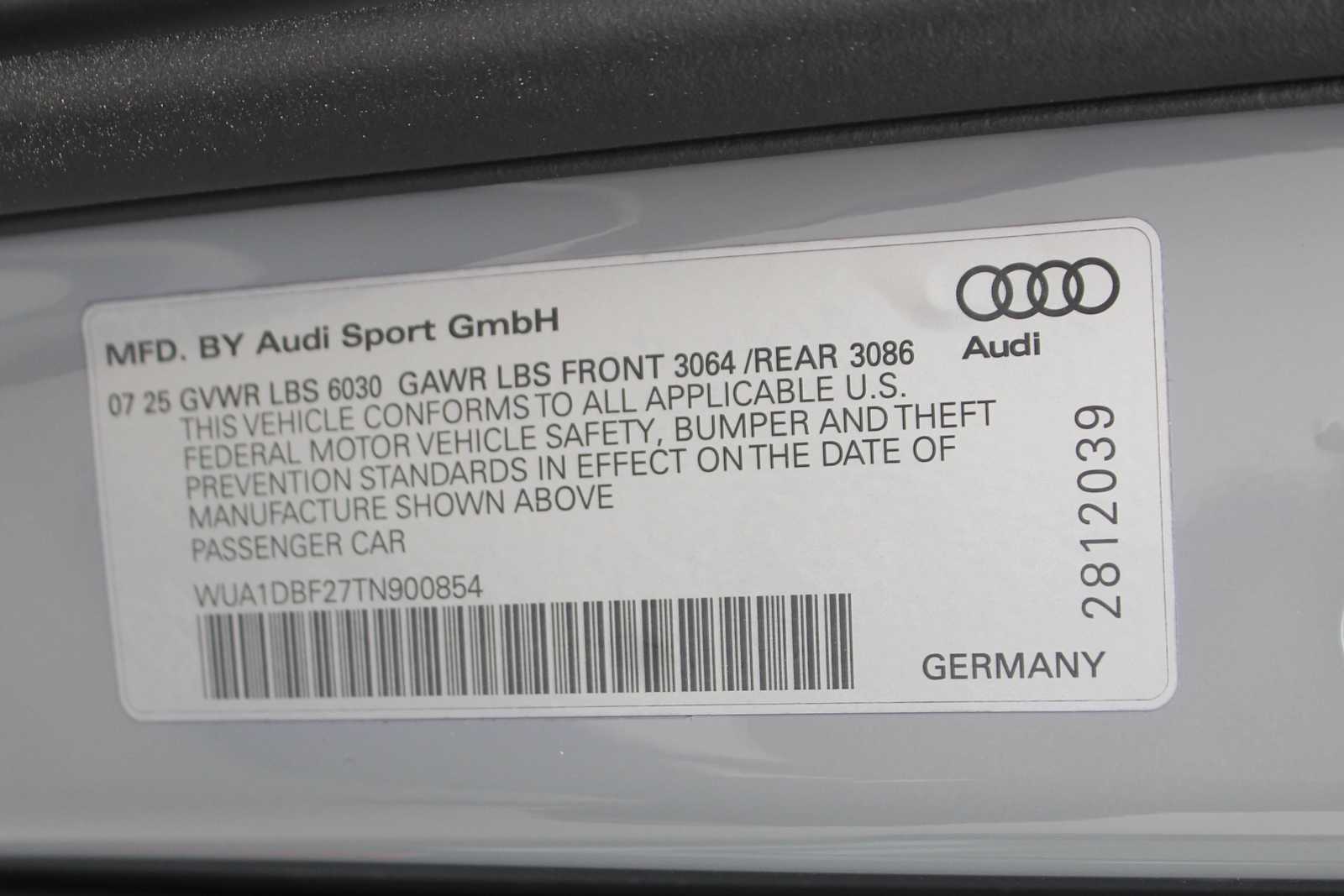 Used 2026 Nardo Gray Audi performance image 32