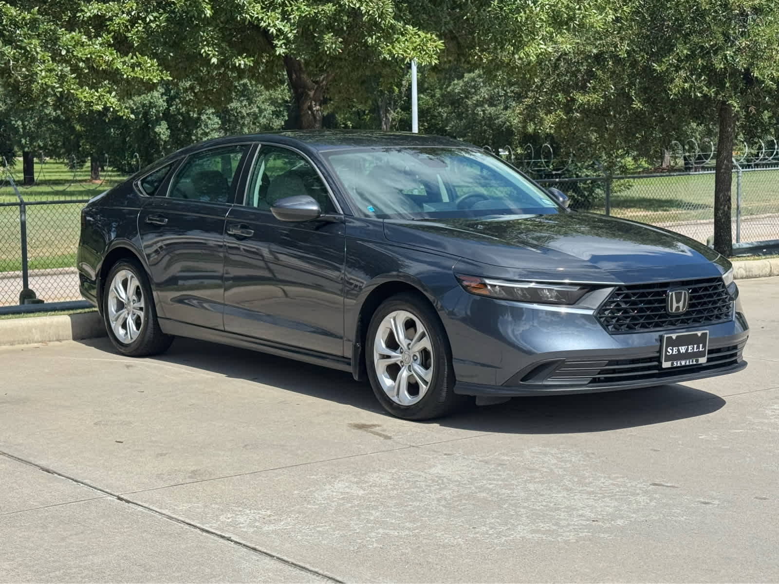 Used 2024 Meteorite Gray Metallic Honda LX image 4