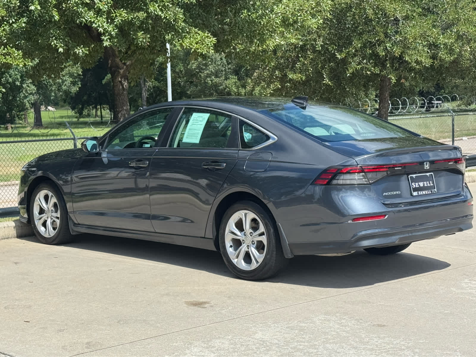 Used 2024 Meteorite Gray Metallic Honda LX image 8