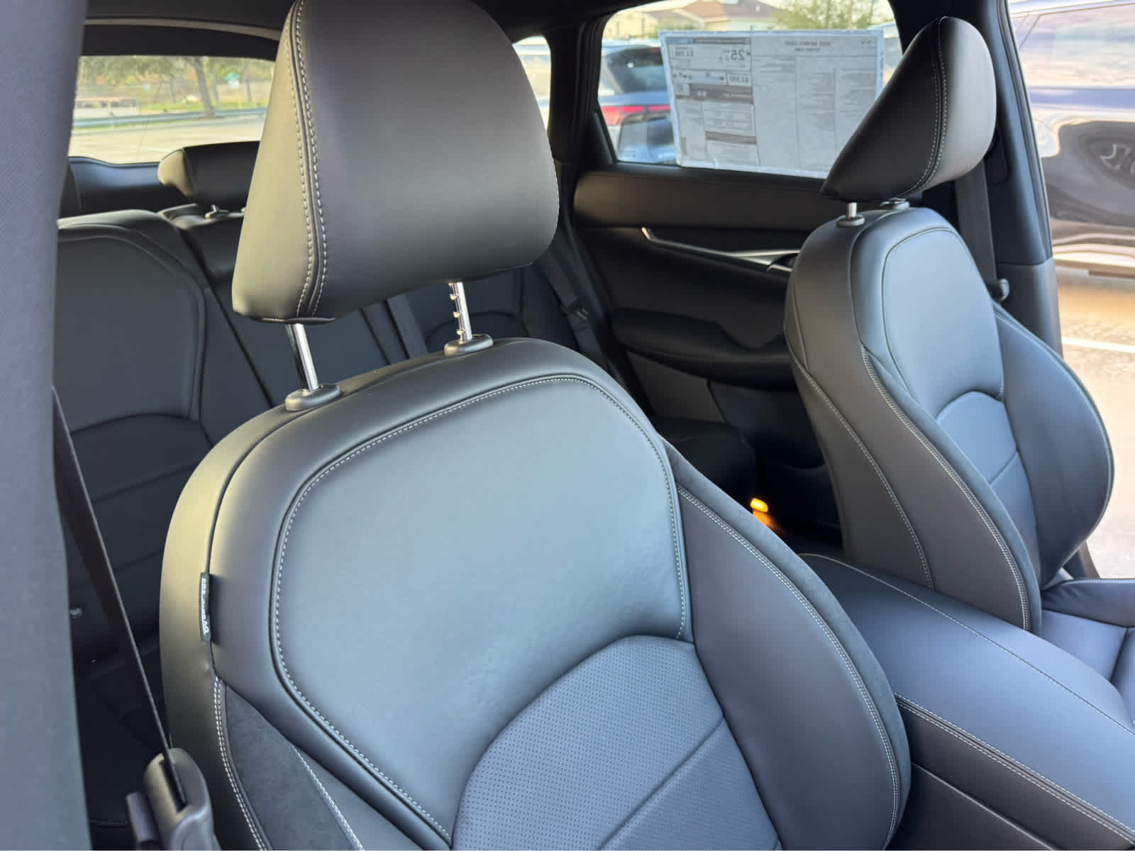 Certified Used 2025 Black Obsidian INFINITI SPORT image 9