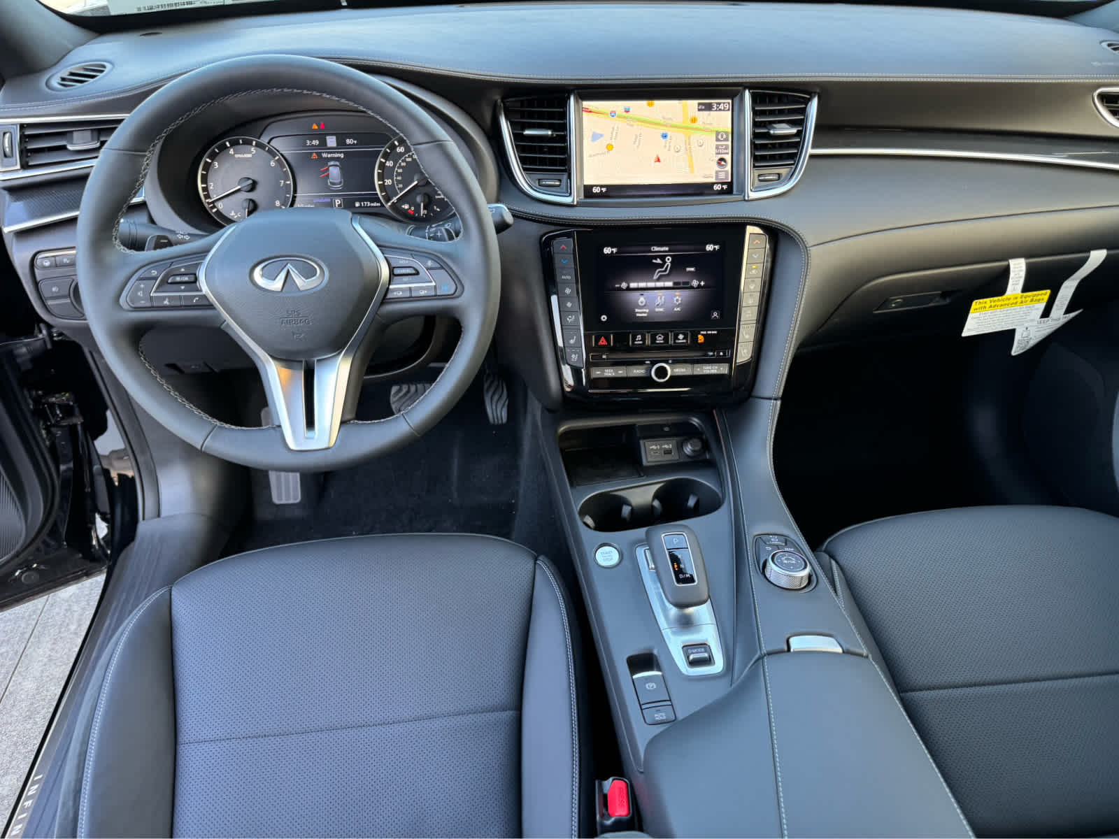 Certified Used 2025 Black Obsidian INFINITI SPORT image 20