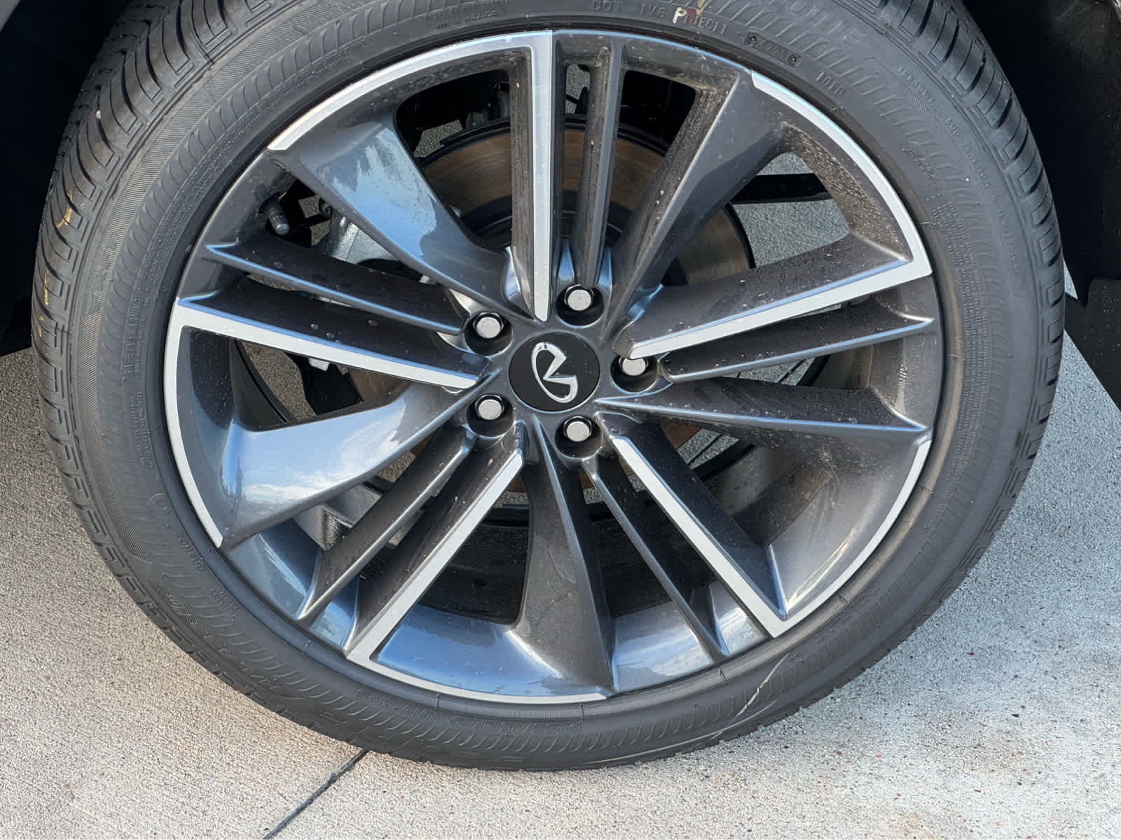 Certified Used 2025 Black Obsidian INFINITI SPORT image 7