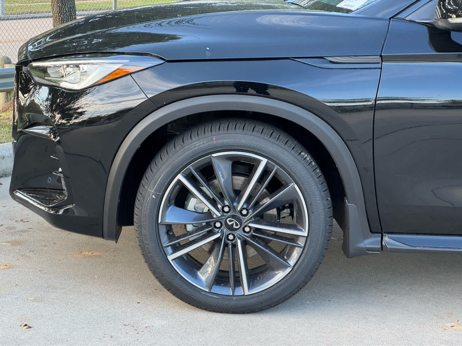Certified Used 2025 Black Obsidian INFINITI SPORT image 6