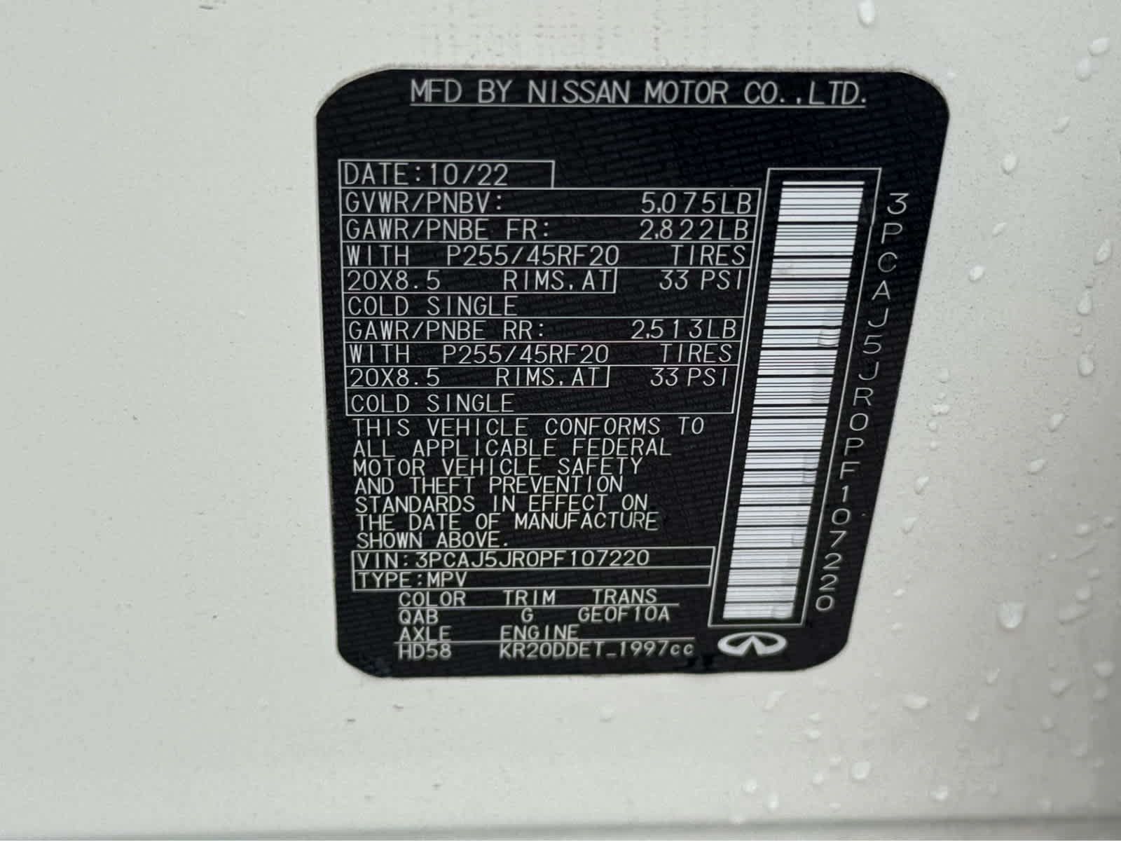 Certified Used 2023 Majestic White INFINITI LUXE image 27