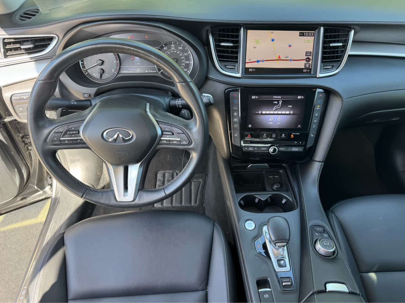 Certified Used 2020 Graphite Shadow INFINITI LUXE image 20