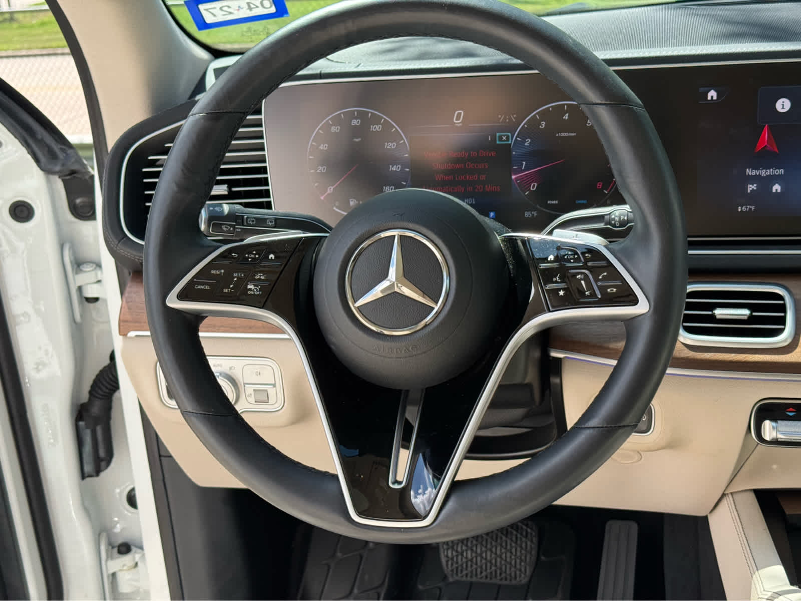 Used 2025 Polar White Mercedes-Benz GLS 450 image 19