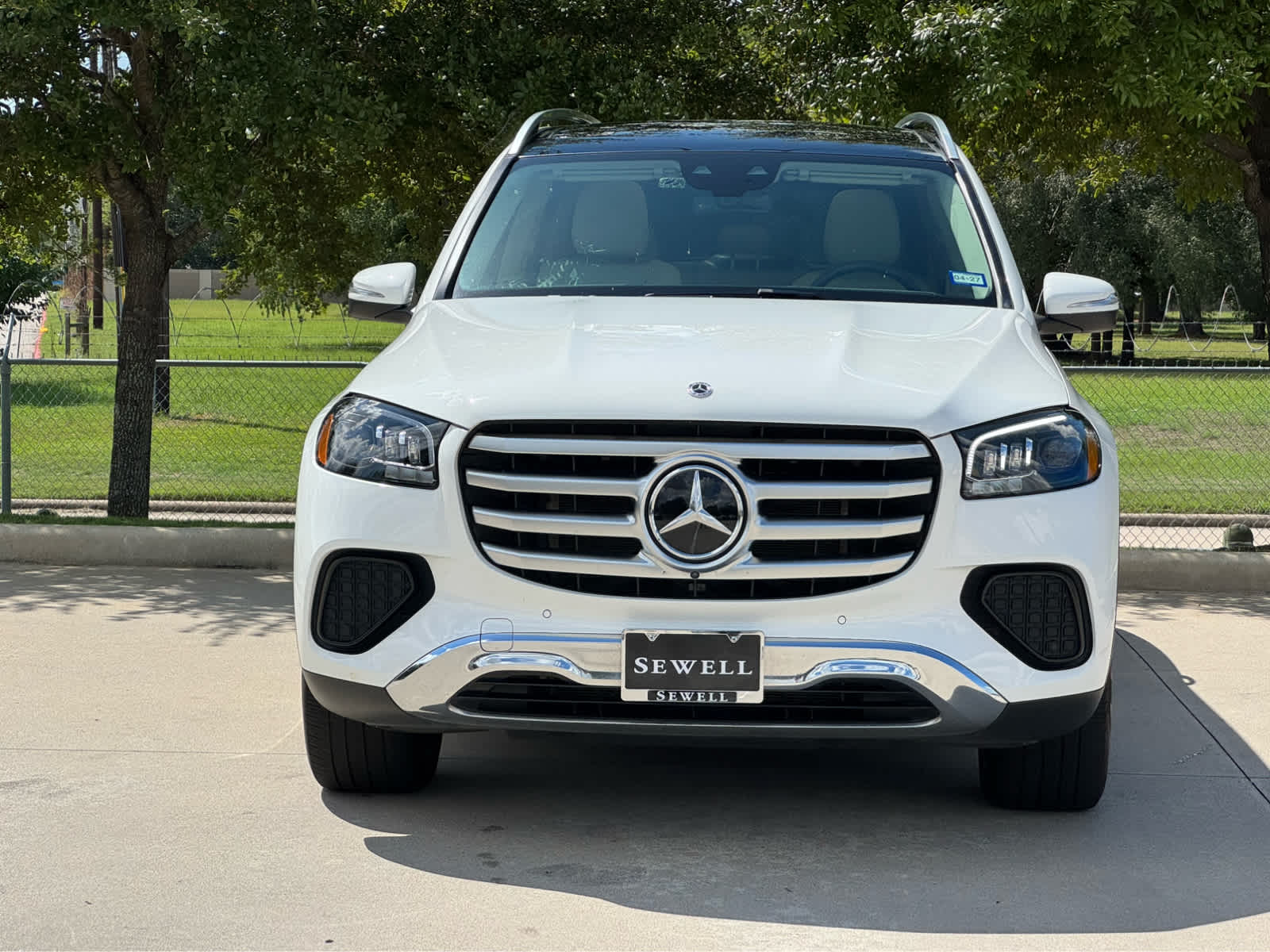 Used 2025 Polar White Mercedes-Benz GLS 450 image 2