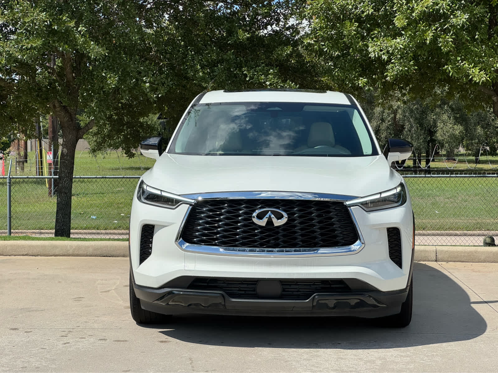 Certified Used 2025 Glacier White INFINITI PURE image 2