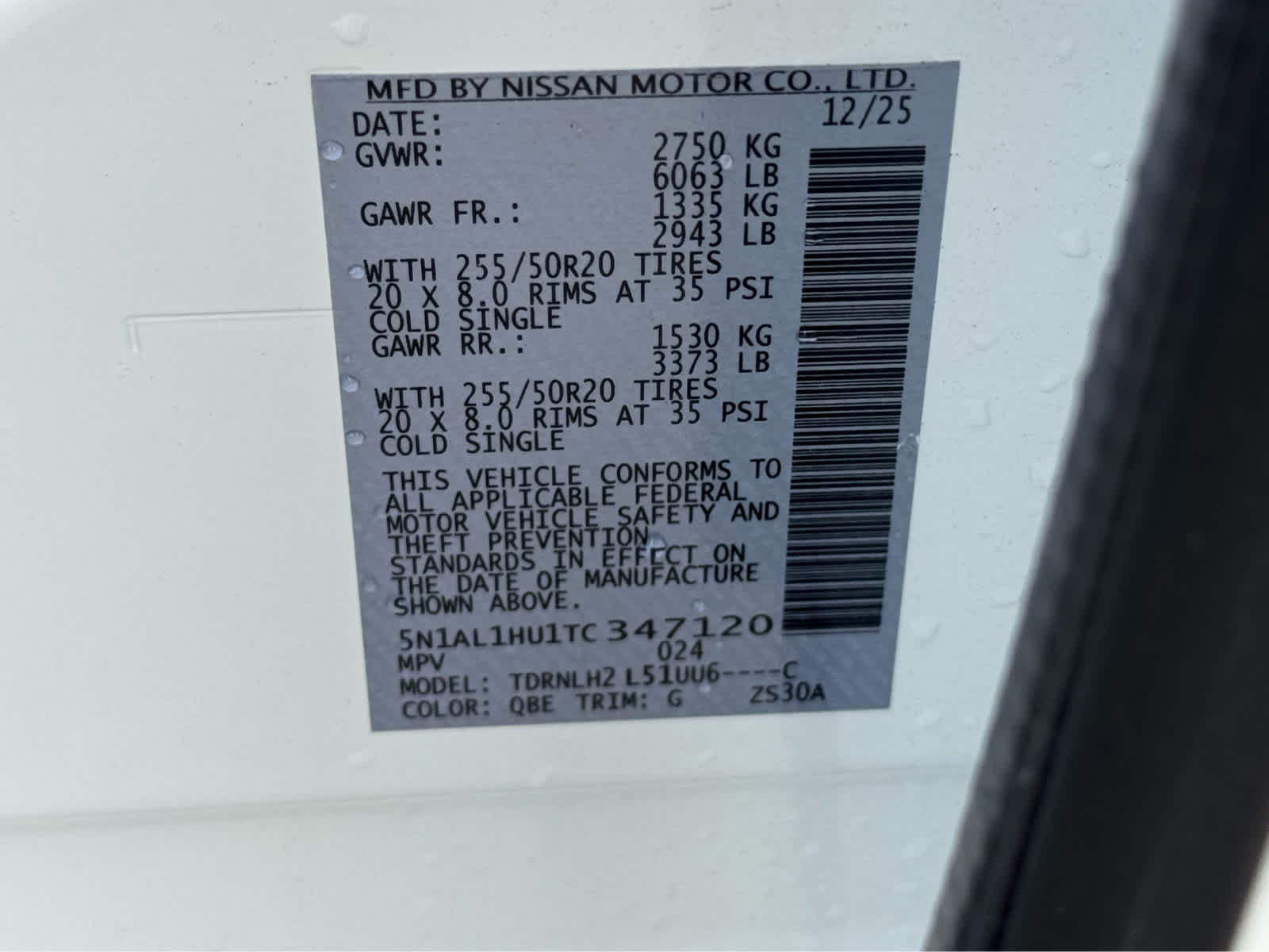 Certified Used 2026 Radiant White/Black Obsidian INFINITI AUTOGRAPH image 25