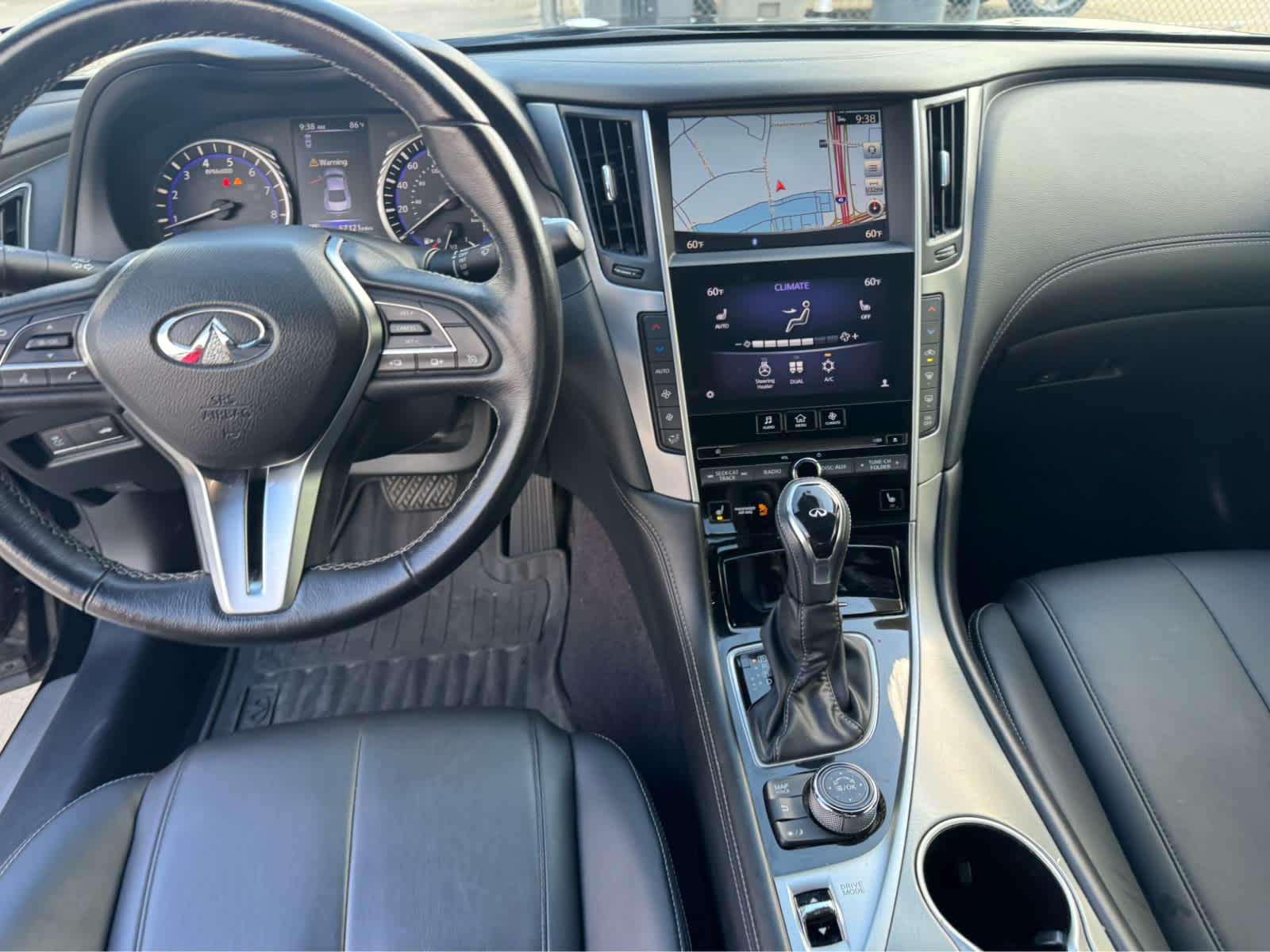 Certified Used 2019 Black Obsidian INFINITI 3.0t LUXE image 17