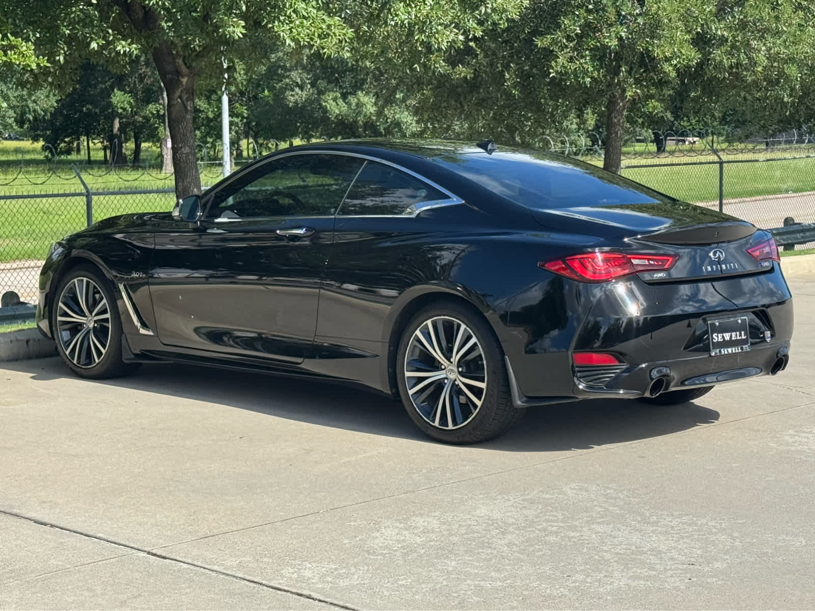 Certified Used 2019 Black Obsidian INFINITI 3.0t LUXE image 8