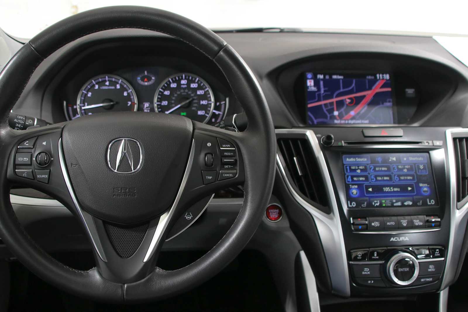 Used 2015 Graphite Luster Metallic Acura Tech image 16