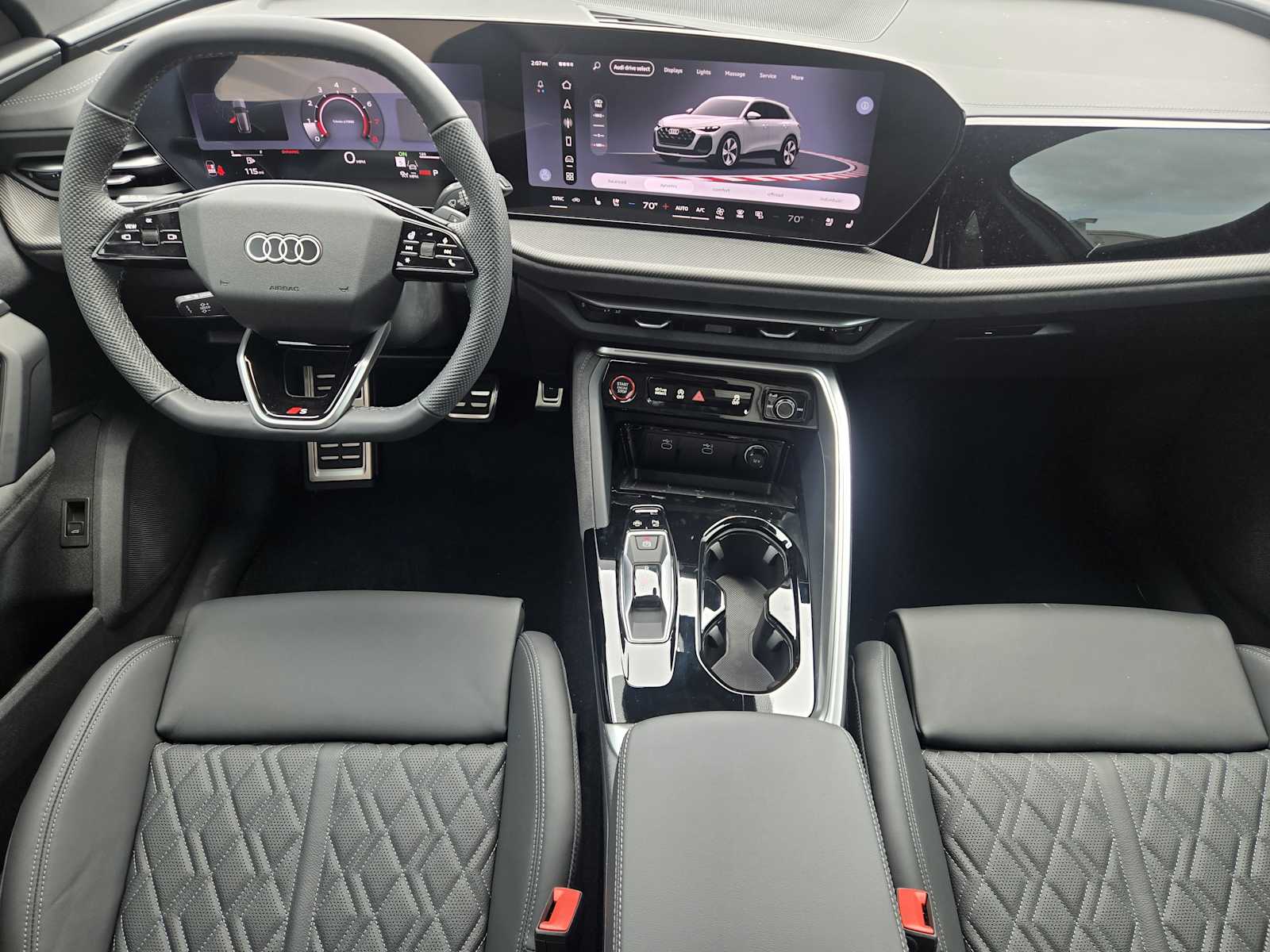 New 2026 WHITE Audi Premium Plus image 18