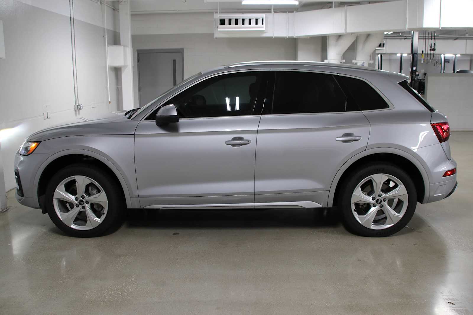 Certified Used 2021 Florett Silver Metallic Audi Premium Plus image 2