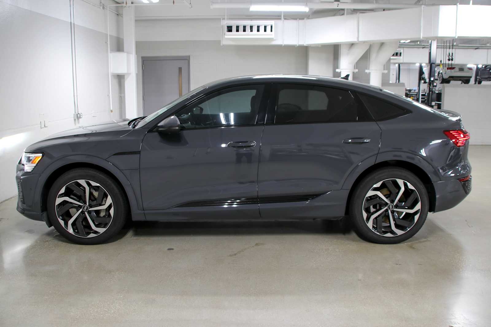 Certified 2024 Audi Q8 Sportback e-tron Premium Plus with VIN WA1CAAGE6RB015731 for sale in Plano, TX
