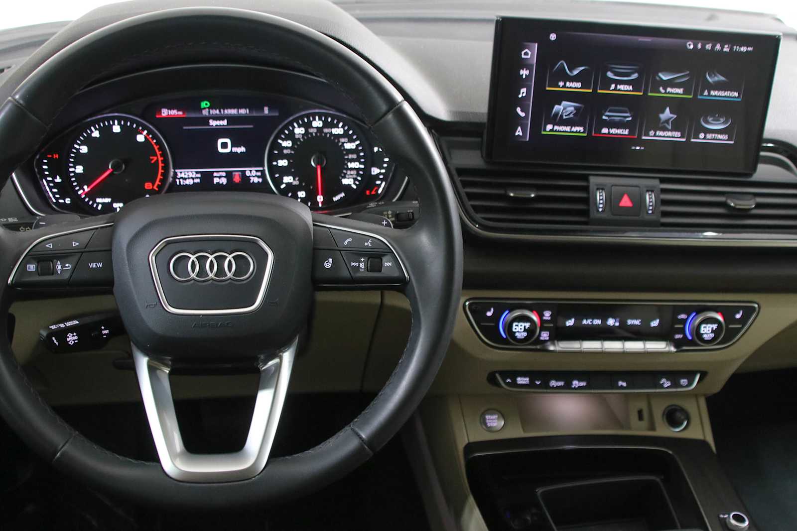 Certified Used 2023 Glacier White Metallic Audi S line Premium image 14