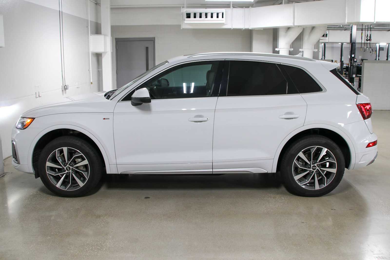 Certified Used 2023 Glacier White Metallic Audi S line Premium image 2
